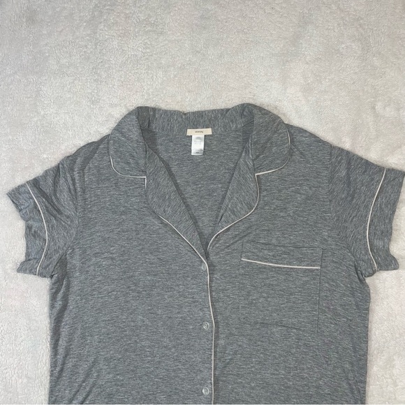 Eberjey Short Sleeve gray Size M - Picture 3 of 7